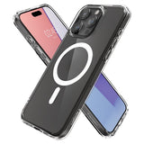 Spigen iPhone 15 Pro Max Kuori Ultra Hybrid MagFit Frost Clear