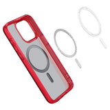 Spigen iPhone 15 Pro Max Kuori Ultra Hybrid MagFit Frost Deep Red