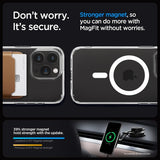 Spigen iPhone 15 Pro Max Kuori Ultra Hybrid MagFit Valkoinen