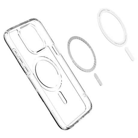 Spigen iPhone 15 Pro Max Kuori Ultra Hybrid MagFit Valkoinen