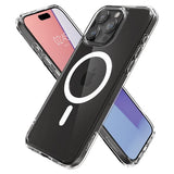 Spigen iPhone 15 Pro Max Kuori Ultra Hybrid MagFit Valkoinen