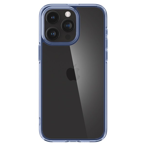 Spigen iPhone 15 Pro Max -suojakuori, Ultra Hybrid Sky Crystal