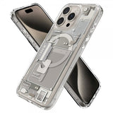 Spigen iPhone 15 Pro Max Kuori Ultra Hybrid Zero One MagFit Natural Titanium