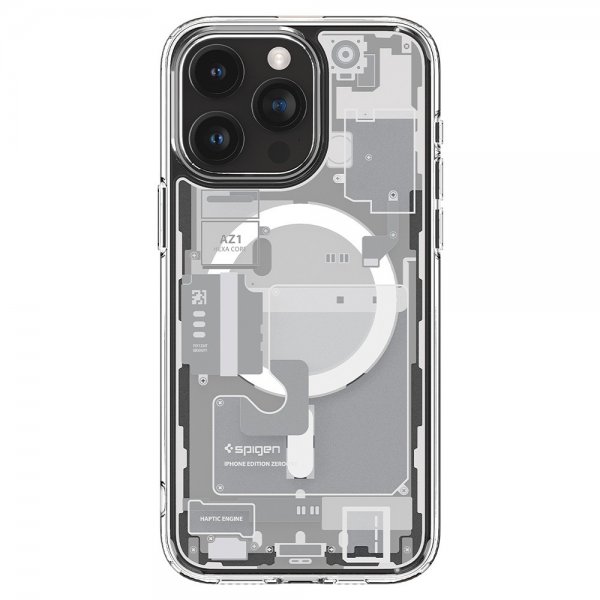 Spigen iPhone 15 Pro Max Kuori Ultra Hybrid Zero One MagFit Valkoinen