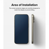 Ringke iPhone 15 Pro Max Näytönsuoja Easy Slide 2 kpl