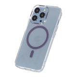 iPhone 15 Pro Max Suojakuori TPU MagSafe Violetti