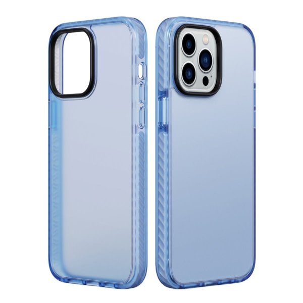 iPhone 15 Pro Max Kuoret Iskunkestävä TPU Sininen