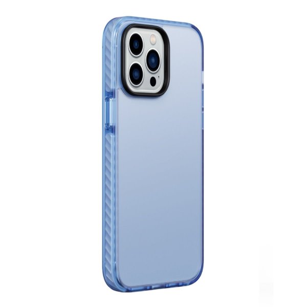 iPhone 15 Pro Max Kuoret Iskunkestävä TPU Sininen