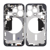 iPhone 15 Pro Keskirunko pienosilla OEM - Sininen titaani