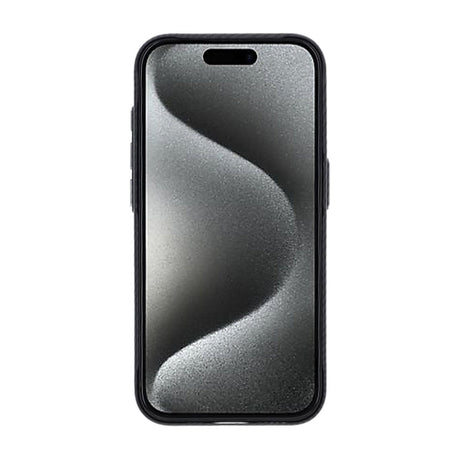iPhone 15 Pro Kuori hiilikuitukuvio MagSafe Musta