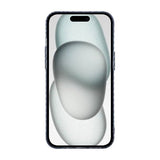 iPhone 15 Pro Kuori Hiilikuitukuvio Sininen