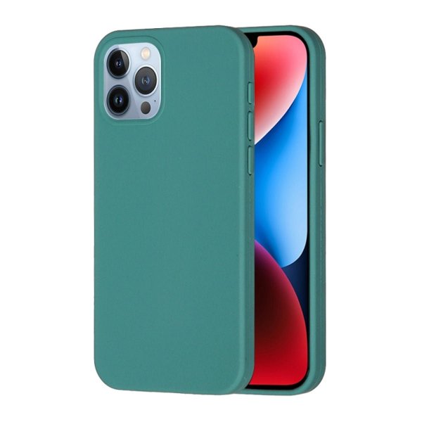 iPhone 15 Pro Silikonikuori Vihreä