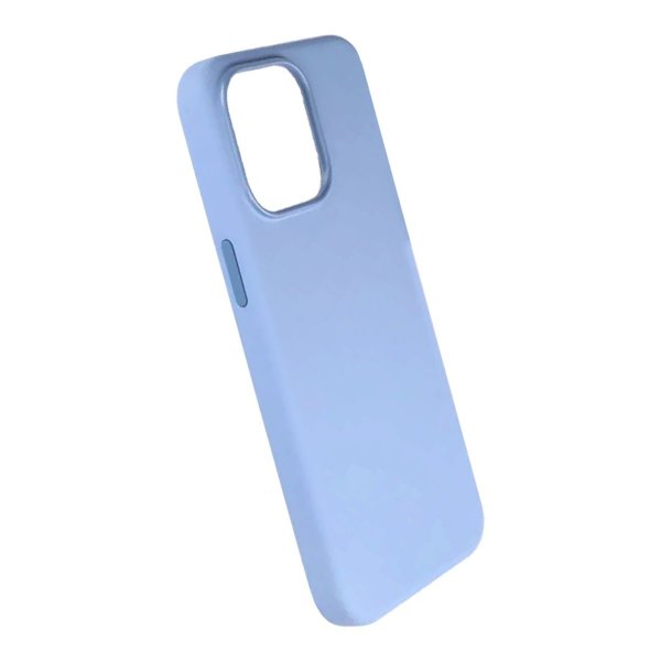 Rvelon iPhone 15 Pro -kuori silikoni sininen