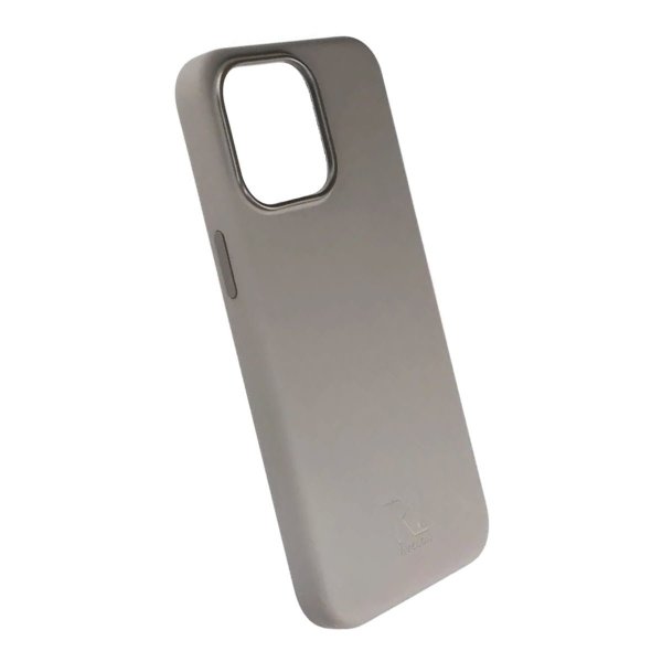 Rvelon iPhone 15 Pro Silikonikuori MagSafe Harmaa