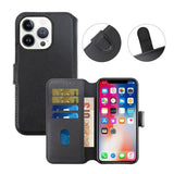 Rvelon iPhone 15 Pro -aidonnahan suojakotelo, musta