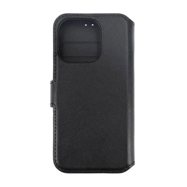 Rvelon iPhone 15 Pro -aidonnahan suojakotelo, musta