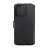 Rvelon iPhone 15 Pro -aidonnahan suojakotelo, musta