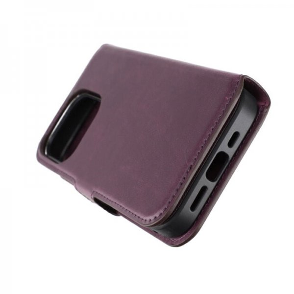 Rvelon iPhone 15 Pro -suojakuori magneettisella irrotettavalla kuorella, violetti