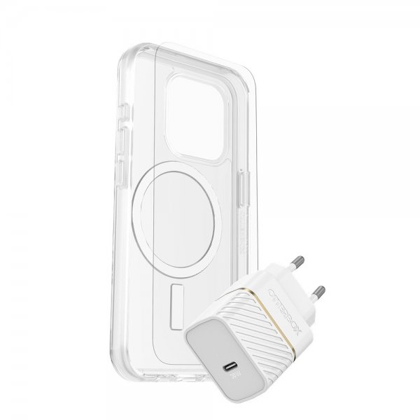 Otterbox iPhone 15 Pro - suojaus-/virtapaketti