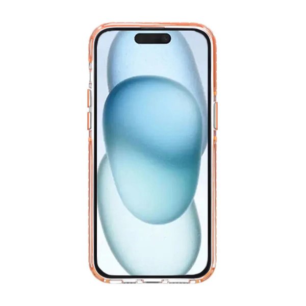 Rvelon iPhone 15 Pro -kuori vahvistetuilla kulmilla, oranssi