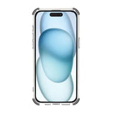 Rvelon iPhone 15 Pro -kuori, vahvistetut kulmat, sininen