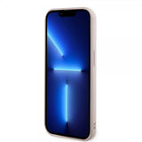 Karl Lagerfeld iPhone 15 Pro -kuori 3D Rubber Karl Pink