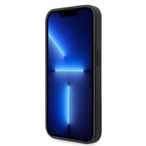 Guess iPhone 15 Pro kuori 4G Logo harmaa