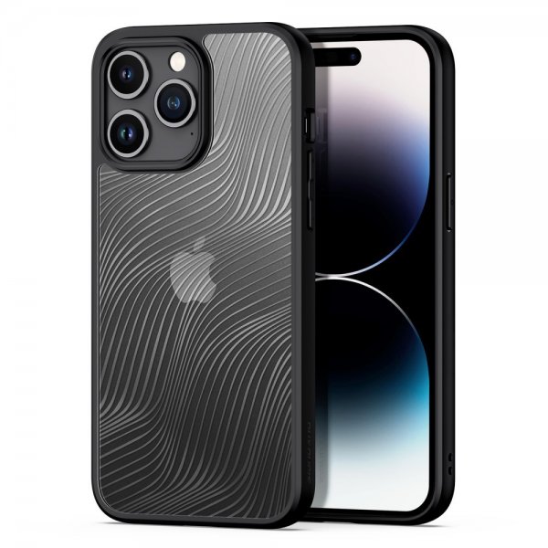 Dux Ducis iPhone 15 Pro -suojakuori Aimo-sarja musta