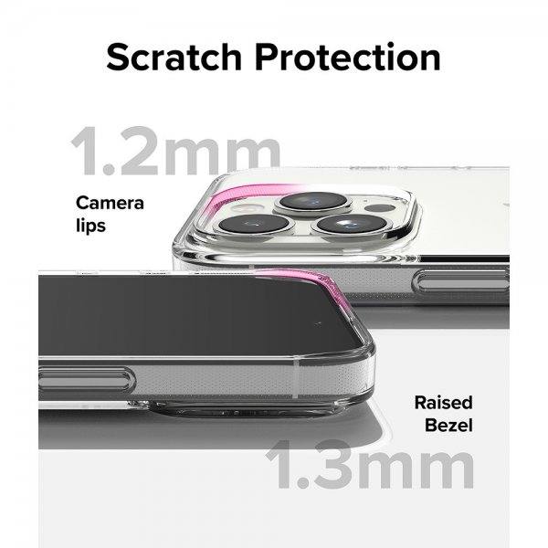 Ringke iPhone 15 Pro Air Clear -suojakuori