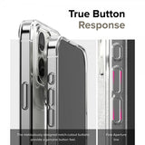 Ringke iPhone 15 Pro Air Clear -suojakuori