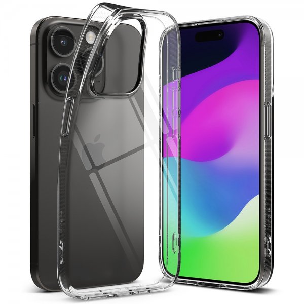 Ringke iPhone 15 Pro Air Clear -suojakuori