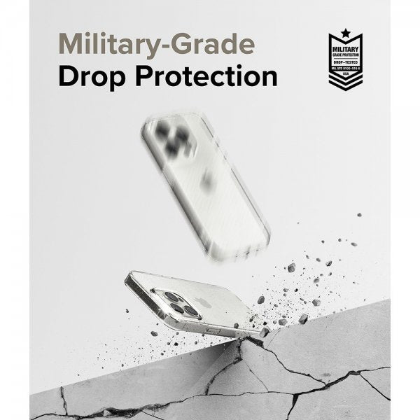 Ringke iPhone 15 Pro Air Glitter Clear -suojakuori