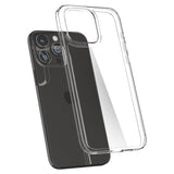 Spigen iPhone 15 Pro Air Skin Hybrid -kirkas suojakuori