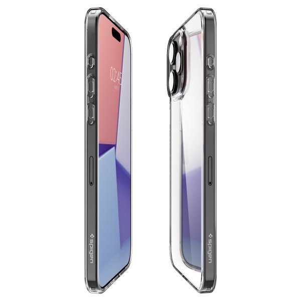 Spigen iPhone 15 Pro Air Skin Hybrid -kirkas suojakuori