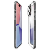 Spigen iPhone 15 Pro Air Skin Hybrid -kirkas suojakuori