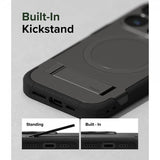 Ringke iPhone 15 Pro -suojakuori Alles MagSafe Gun Metal