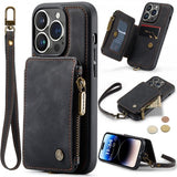 CaseMe iPhone 15 Pro -suojakuori C20 Series, musta