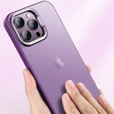 X-Level iPhone 15 Pro Kuori Kamerakehys Jalusta Sininen