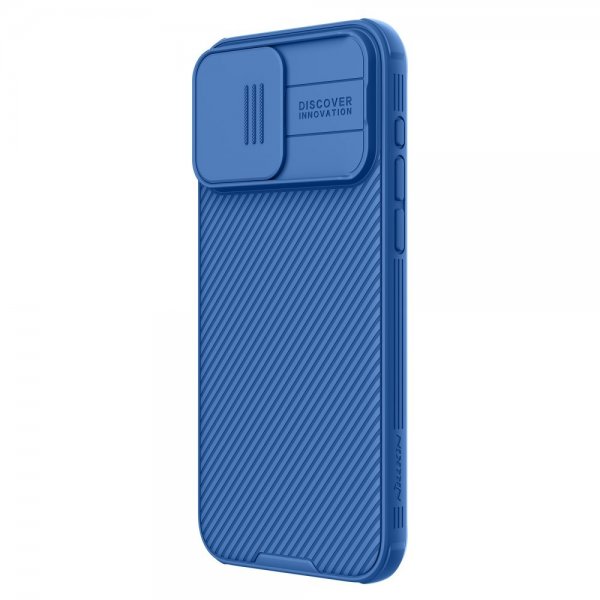Nillkin iPhone 15 Pro -suojakuori CamShield, sininen