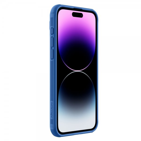 Nillkin iPhone 15 Pro -suojakuori CamShield, sininen