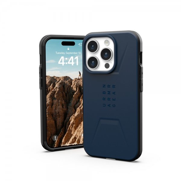 Urban Armor Gear (UAG) iPhone 15 Pro -suojakuori Civilian MagSafe Mallard