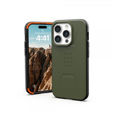 Urban Armor Gear (UAG) iPhone 15 Pro -suojakuori Civilian MagSafe Olive Drab