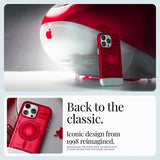Spigen iPhone 15 Pro -suojakuori Classic C1 MagFit Ruby
