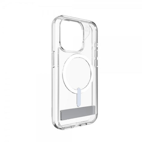 ZAGG iPhone 15 Pro Kuori Crystal Palace Snap Kickstand Transparent