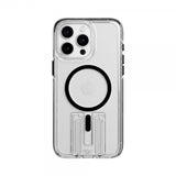 Tech21 iPhone 15 Pro -suojakuori Evo Crystal Kick MagSafe Clear/Black
