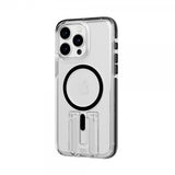 Tech21 iPhone 15 Pro -suojakuori Evo Crystal Kick MagSafe Clear/Black