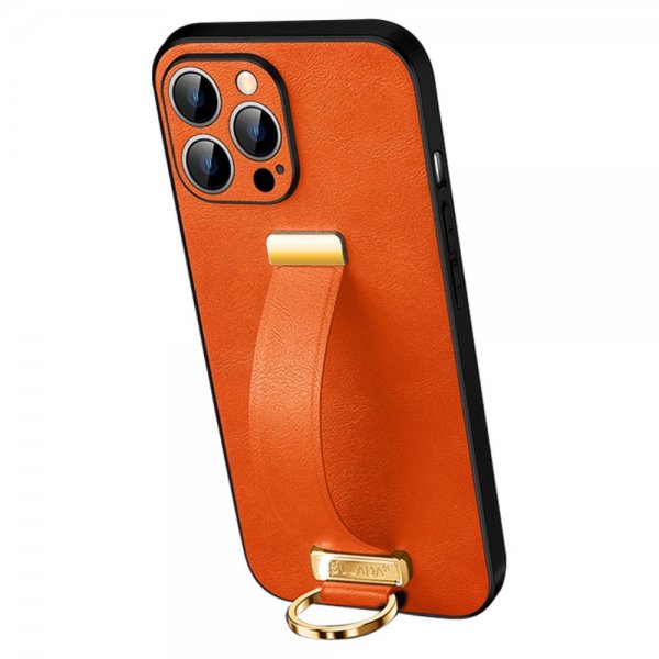 Sulada iPhone 15 Pro Kuori Fashion Series Oranssi