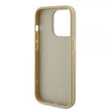 Guess iPhone 15 Pro Kuori Fixed Glitter Kulta