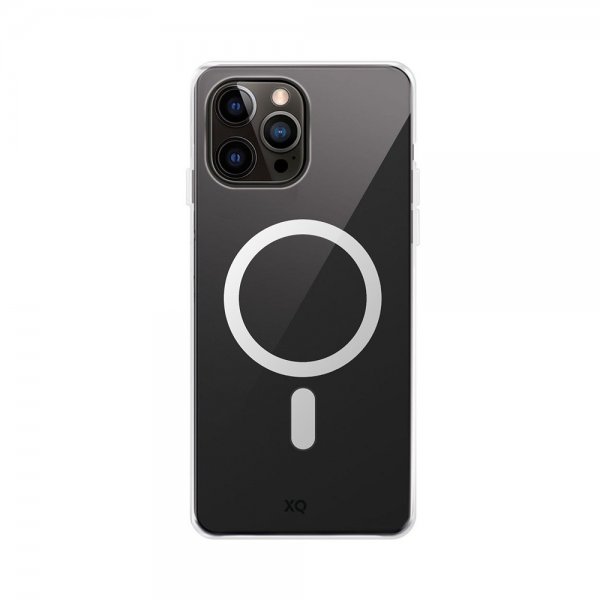 Xqisit iPhone 15 Pro -suojakuori Flex Case MagSafe Läpinäkyvä