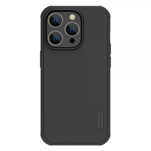 Nillkin iPhone 15 Pro Kuori Frosted Shield Pro MagSafe Musta